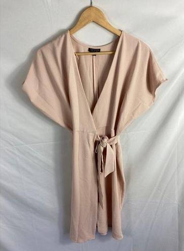 Topshop Tan Nude True Wrap Dress Size 4 - $27 - From Chelsea