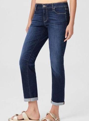 Paige  Blue Enchant Brigitte Boyfriend Fit Denim Jeans 24