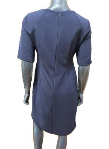 Shelby & Palmer  Navy Blue Dress Size 8 Ruched Sides New!