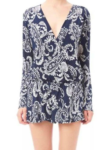 Nordstrom  Vintage Havana Stretchy Paisley Romper