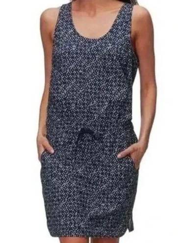 Patagonia  Fleetwith Dress Blue White All Over Print Sundress Tank Summer Gorp