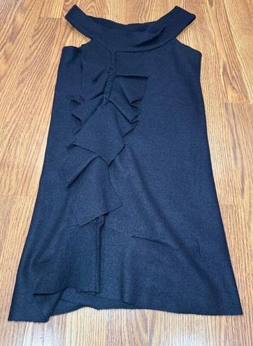 ALLSAINTS  Black Mini Peekoa Wool Dress Size 2