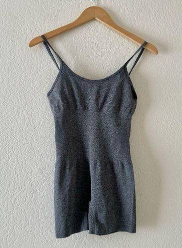 One Piece Seamless Ribbed Onesie, Athletic Grey 