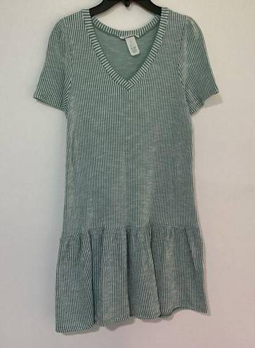 Caution to the Wind  Ribbed Dress Medium