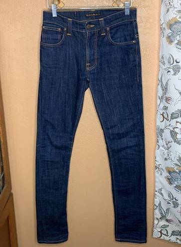 Krass&co Nudie Jeans  Thin Finn Slim Fit High Waist Jeans Size 28