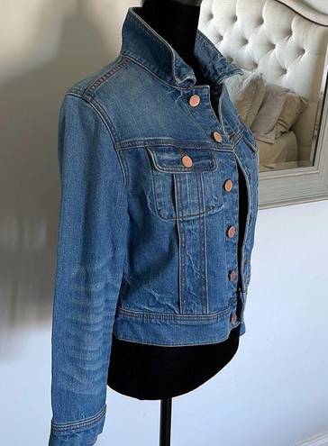 1901  NWOT Crop Denim Jacket ~ Weekend Wash ~ SMALL