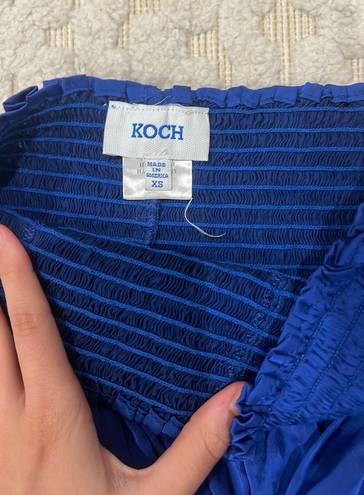 Koch royal blue  skirt