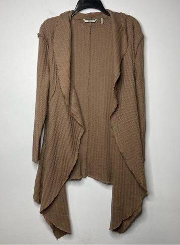 BKE  waterfall cardigan size small