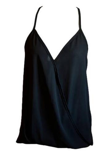 Lily White  Black Camisole Top Size Small