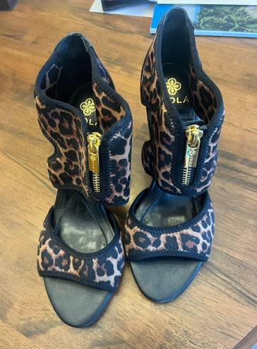 Isola Cheetah Print Heels