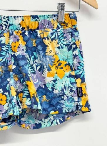 Patagonia  Shorts Barely Baggies Size Extra Small Neo Tropical Channel Blue