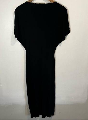 Women’s | All Saints black drape knit dress | Size 2