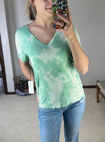 Treasure & Bond : Green Dewkist Tie Dye Tee