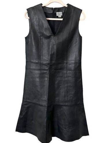 Jason Wu GREY ‎ Leather Sleeveless Mini Dress NWOT Sz 4