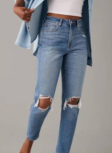 American Eagle Outfitters Distressed Mom Jeans