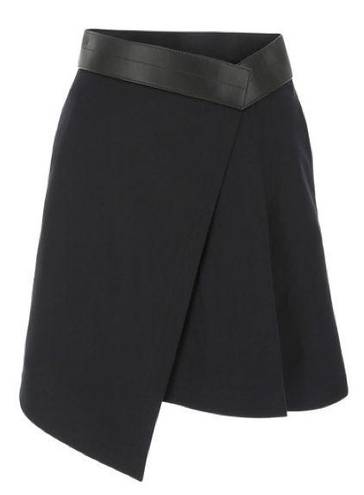 Loewe  Pleated Wrap Mini-Skirt