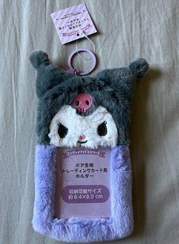 Sanrio Kuromi Plush Photocard ID Holder - 