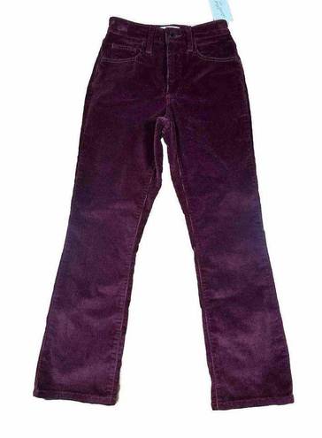 Universal Threads Women's High-Rise Corduroy Bootcut Jeans - Universal Thread Burgundy Size 0