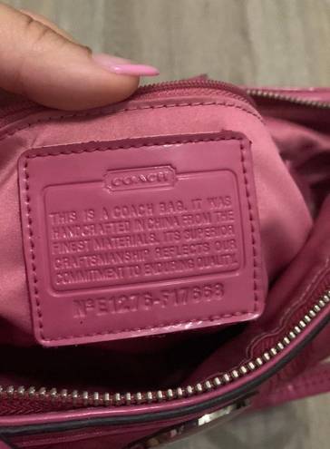 Coach Bag Dark Pink