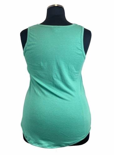 LuLaRoe 2XL  Green Sleeveless Tank Top