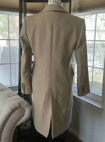 ZARA  Menswear Style Long Wool Coat Camel