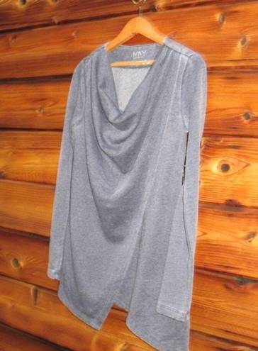 Andrew Marc NWT Gray Fleece Sweatshirt M