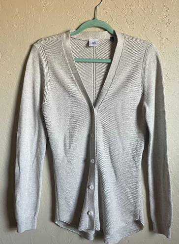 CAbi 3161 Shirttail Cardigan Small