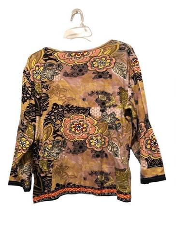 Jane Ashley Y2K  Floral Top Size Medium