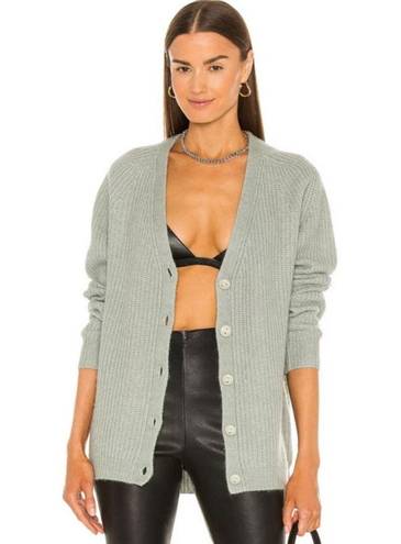 ALLSAINTS 💕💕 Leanne Wool & Alpaca Blend Cardigan ~ Green Bay Sage Green XS NWT