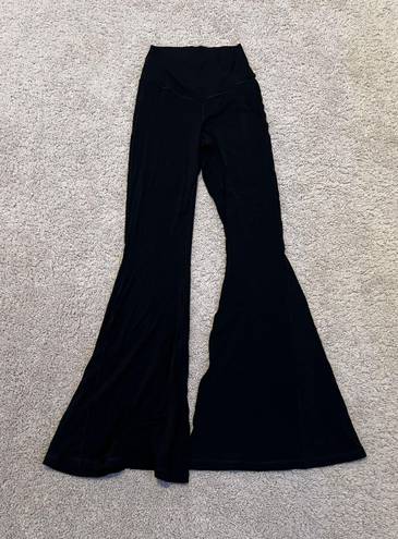 aerie, Pants & Jumpsuits, Aerie Crossover Flare Leggings Black