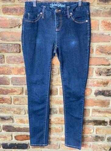 Faded Glory  Dark Wash Blue Denim Skinny Jegging Jeans Women's Size 6P Petite