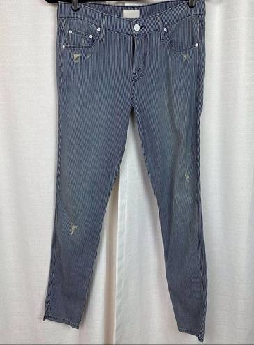 On The Road Mother The Vamp  Destroy Wash Ankle Jeans Sz.27