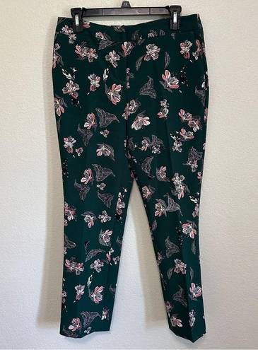 Eliane Rose  Emeral Green Floral Trouser Pants Fall