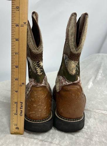 Justin Boots Justin Gypsy leather Boots 7B cowboy cowgirl patchwork