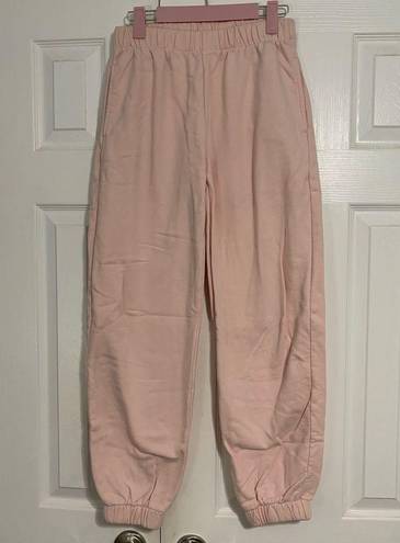 Brandy Melville  Pale Pink Rosa Sweatpants