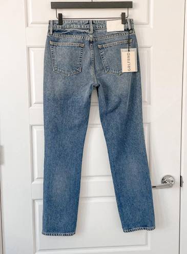 GRLFRND NWT  Kate Low Rise Slim Crop Jeans Hidden Hills