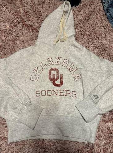 Russell Athletic Oklahoma cropped sweatshirt