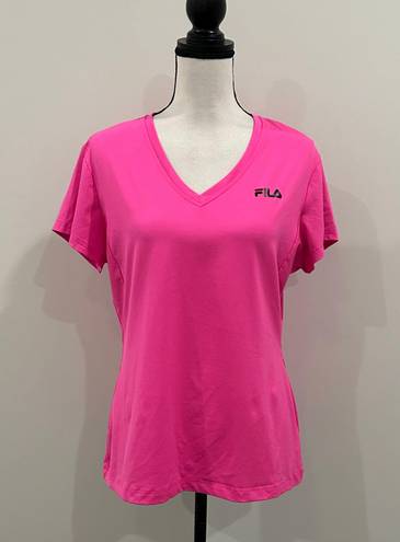 FILA Sport V-Neck Tee