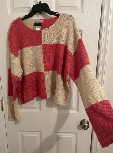 Pink Sweater Size XL