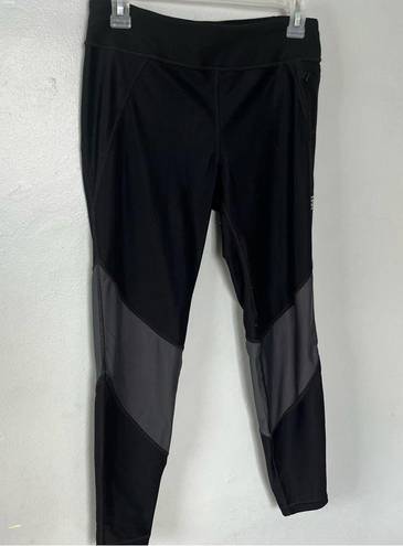 Second Skin  Yogo Athletic 8” Inseam Athletic Athleisure Leggings Black Medium