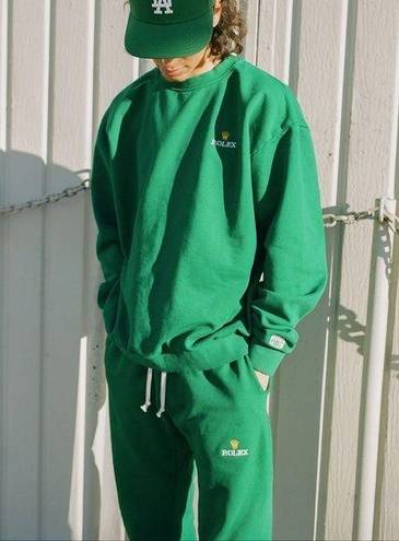 Made u0026 Co Gallery Rolex Sweatsuit Green Size XL - $24 (88% Off Retail) -  From Simone