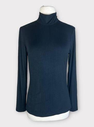 Premise Studio  | NWT Mock Turtleneck Black Long Sleeve Top | Small