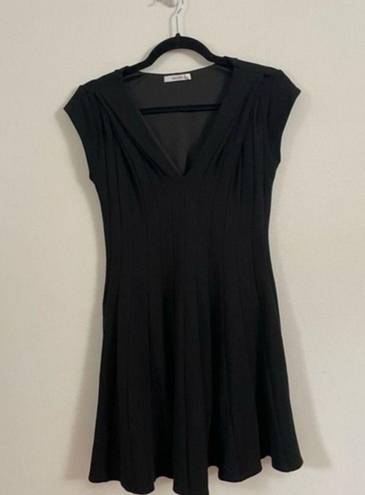 Bailey44 Biofeedback Contoured Fit & Flare Dress Black  Size Small