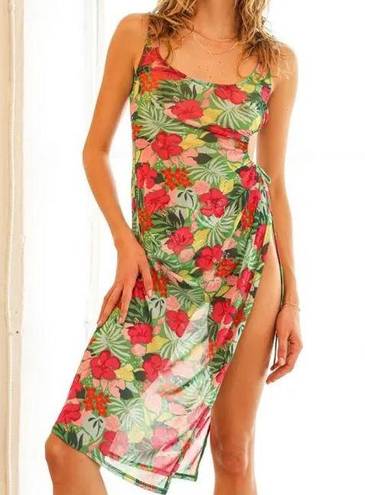 Daisy Dippin  Tropical Swim Coverup