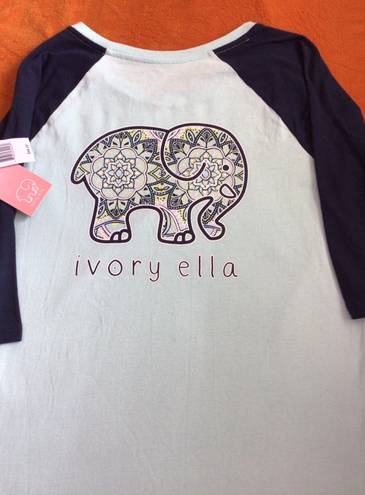 Ivory Ella T-SHIRT DRESS (SzM)