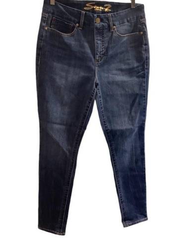 Seven7  blue jeans size 12 London wash straight leg‎