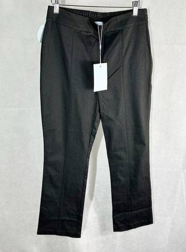 Hill House  The Claire Pant Casual Black Stretch Cotton Size Medium