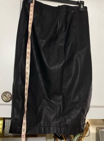 Free People NWT  Faux Leather Skirt Size 4