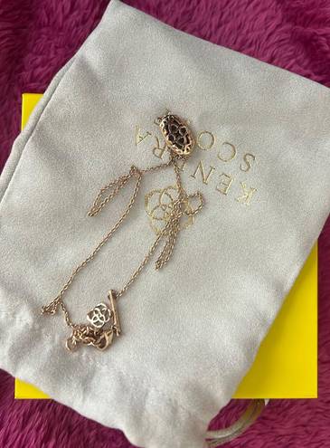 Kendra Scott Necklace Rose Gold