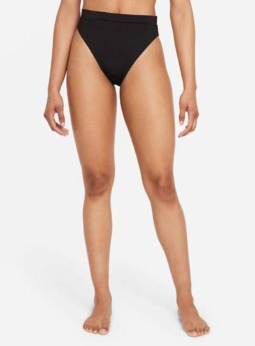 Nike NWT  swim black bikini bottom